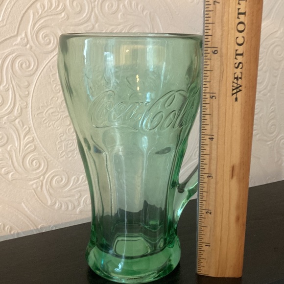 14oz thick coke glass mug ~ coca-cola - Picture 6 of 9